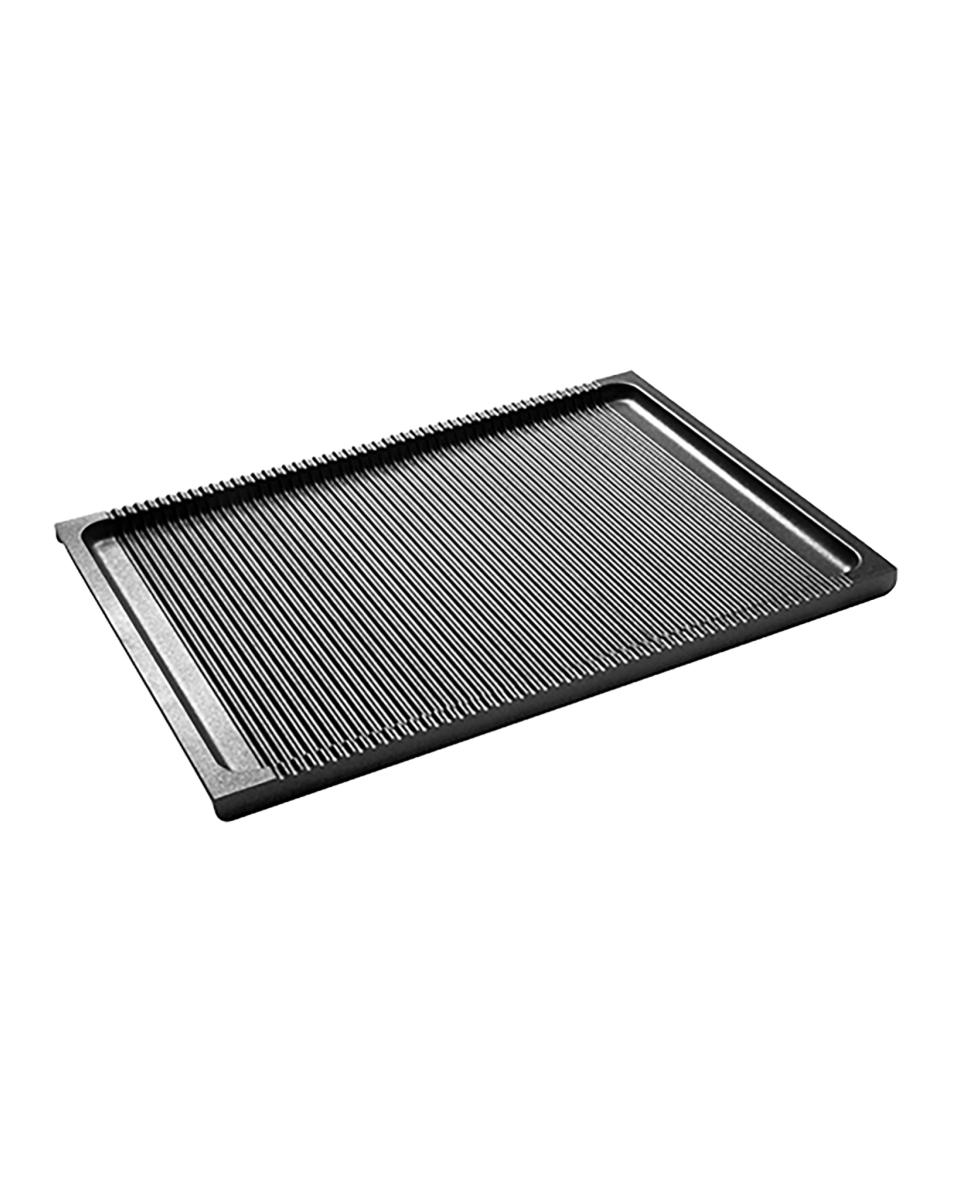 Grillplaat - H 0.6 x 38 x 26.5 CM - 1.033 KG - Gegoten Aluminium - Risoli - 729001