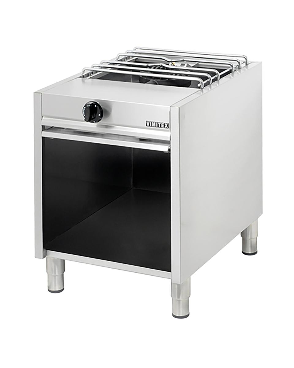 Hokker - H 67 x 50 x 62.5 CM - 16 KG - Aardgas - 9 CM - RVS - Gas - Vimitex - 305010