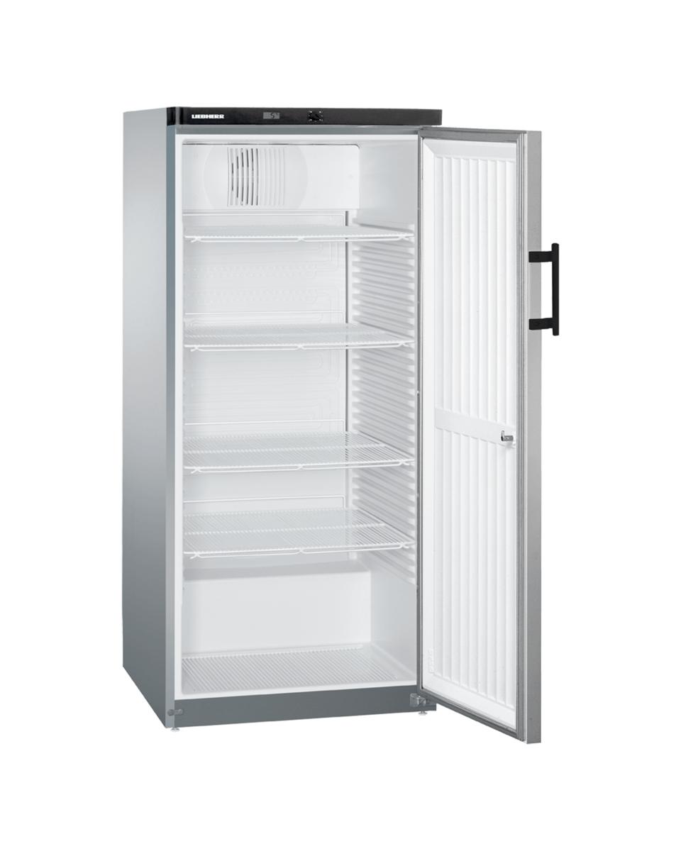 Horeca koelkast - Staalgrijs - 445 Liter - 1 Deurs - Liebherr - GKvesf 5445-21