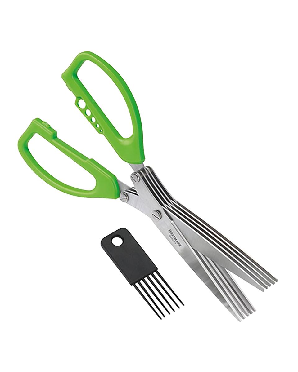 Kruidenschaar - 0.15 KG - 20 CM - RVS - Groen - Westmark - 016080