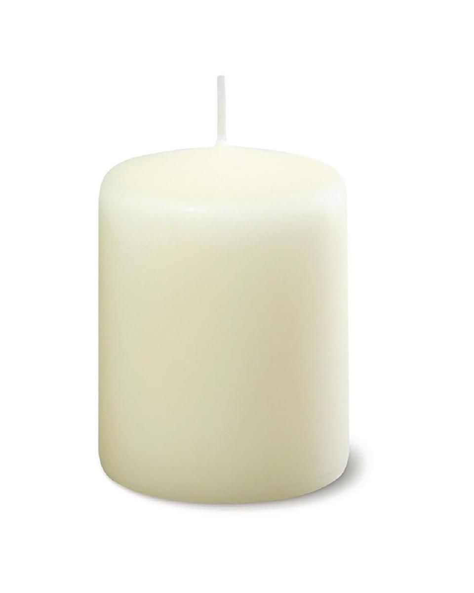 Stompkaars - 22 uur - 12 stuks - Ivoor - H 8 CM - Bolsius - CR448