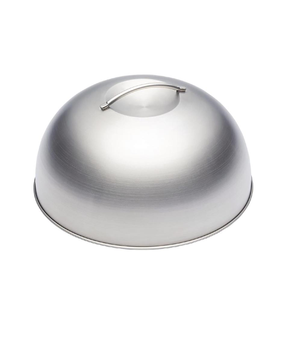 Smeltdeksel - H 10 x 22.5 x 22.5 CM - RVS - Kitchen Craft - DA807