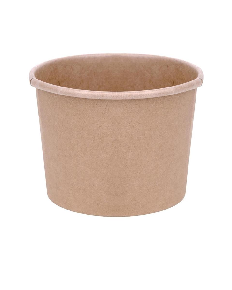 Wegwerp soepbeker - 34 CL - 500 stuks - H 7.2 CM - Papier - Fiesta Green - FB162
