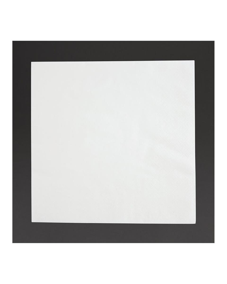 Lunch servetten - 2000 stuks - Wit - 33 x 33 CM - Fiesta - FE219