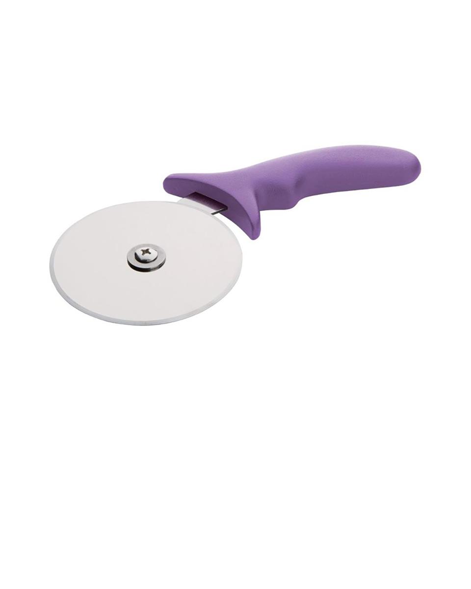 Pizzasnijder - Paars - H 2.3 x 10 x 22.9 CM - Hygiplas - FE284
