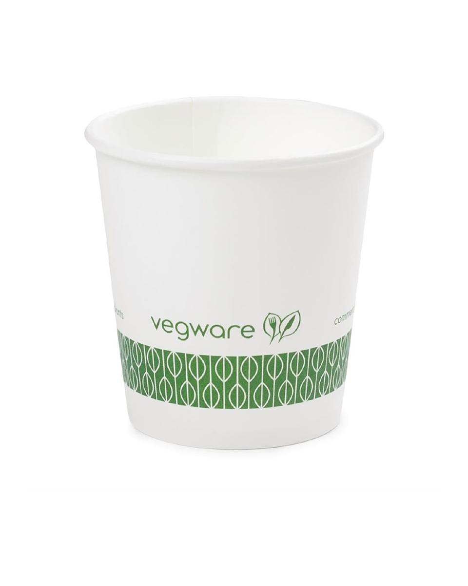 Wegwerp espressobekers - 0.11 Liter - 1000 stuks - Ø 6.2 x H 6.2 CM - Pla/Papier - Vegware - GH028