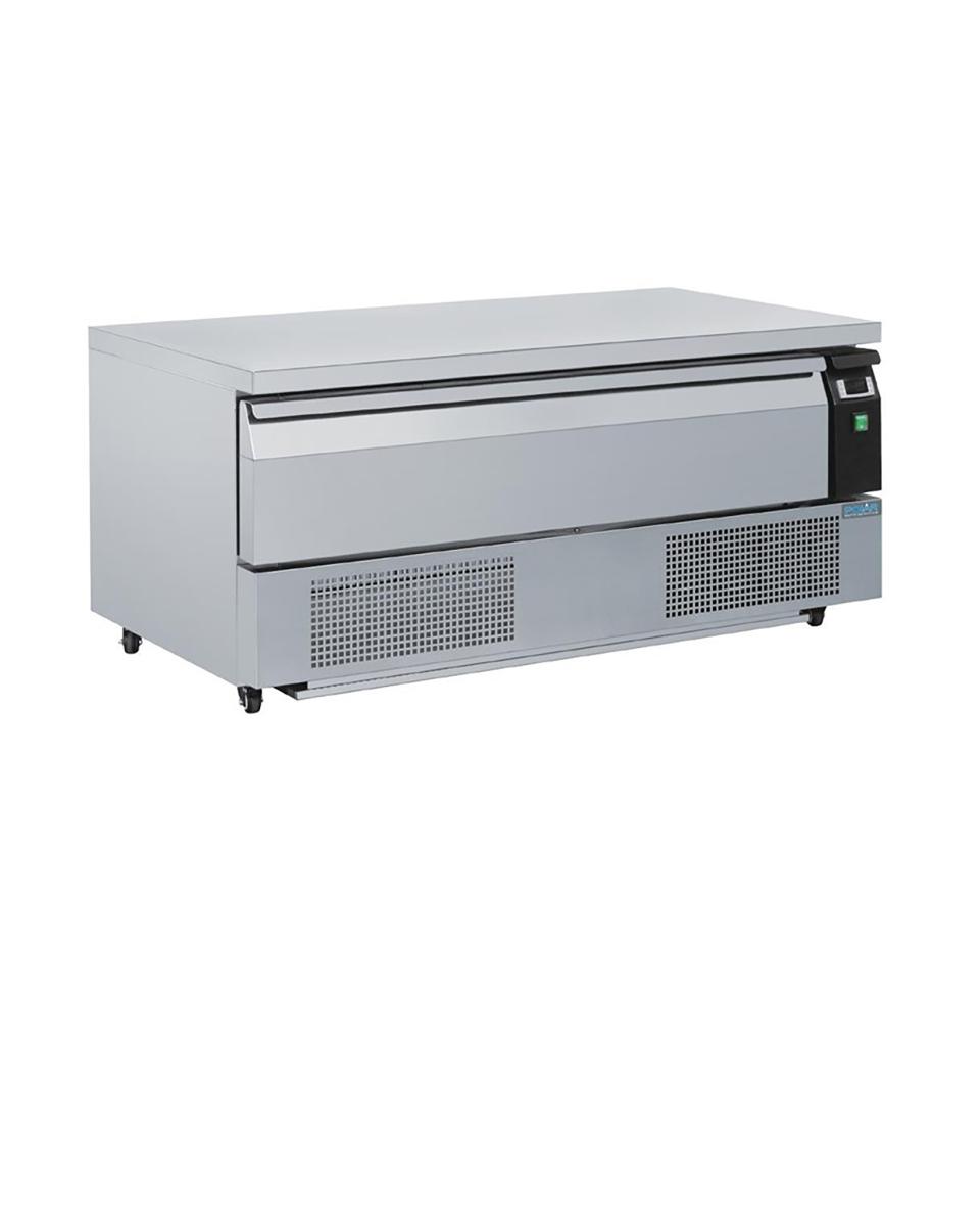 Vrieswerkbank - 3 x 1/1 GN - 116 Liter - 1 laden - H 60.5 x 123 x 70 CM - 230 V - Polar - DA995