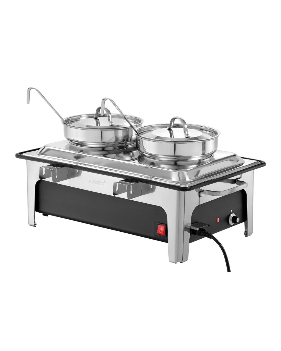 Dubbele soepketel - 2 x 4 Liter - Bartscher - 500840