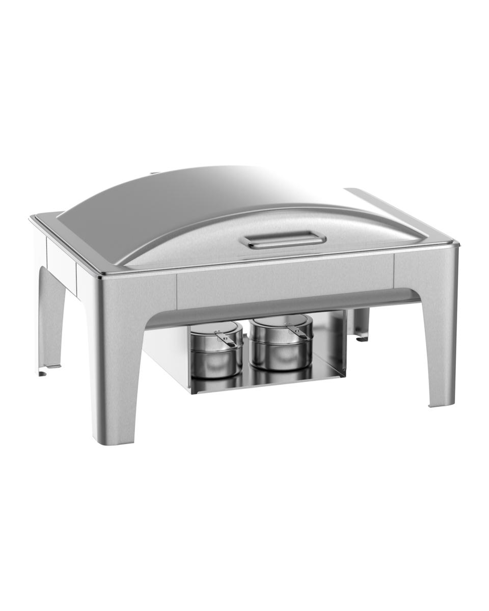 Chafing dish - Deluxe - 1/1 GN - RVS - 9 Liter - Promoline