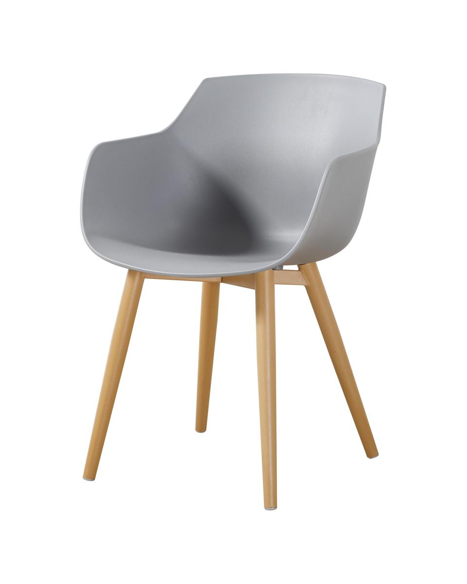 Horeca stoel - Alexia - Grijs / Hout - Promoline