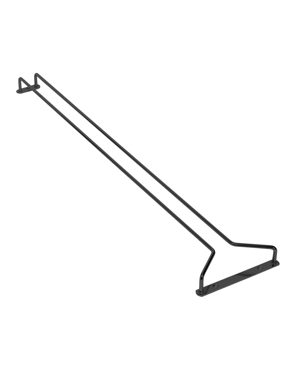 Glasophangrek - 40 CM - Enkel - Zwart - 2 Stuks - Bar Professional - GBC4011