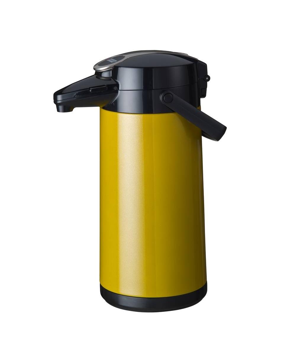 Airpot Furento - 2.2 Liter - Geel/RVS - Bravilor - 7.171.331.112