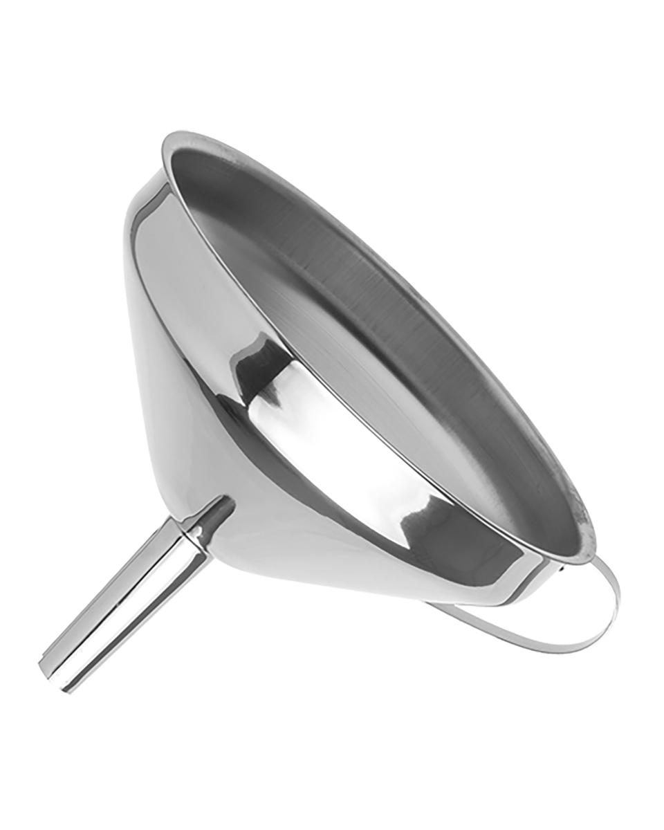 Trechter - H 13 CM - 0.15 KG - Ø14 CM - RVS 18/10 - 074036