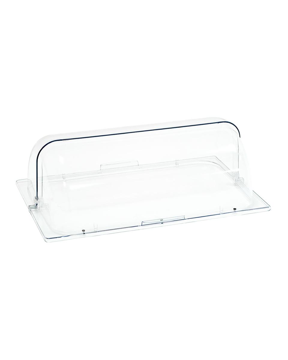 Roll-Top deksel - 1/1 GN - Polycarbonaat - Promoline
