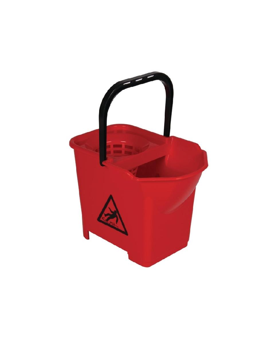Mopemmer - 14 Liter - Rood - Polypropyleen - Jantex - S222
