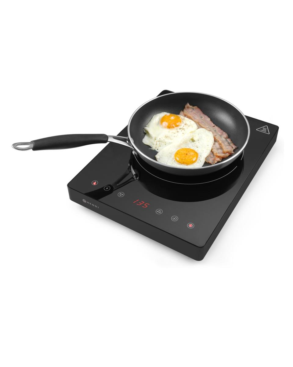 Inductiekookplaat - 2000 W - Black Line - Hendi - 239391