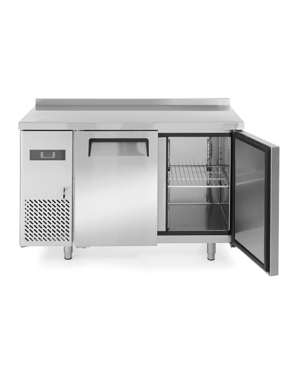 Koelwerkbank met 2 deuren Kitchen Line 220L - RVS - H 85 X 60 X 120 CM - Hendi - 233344