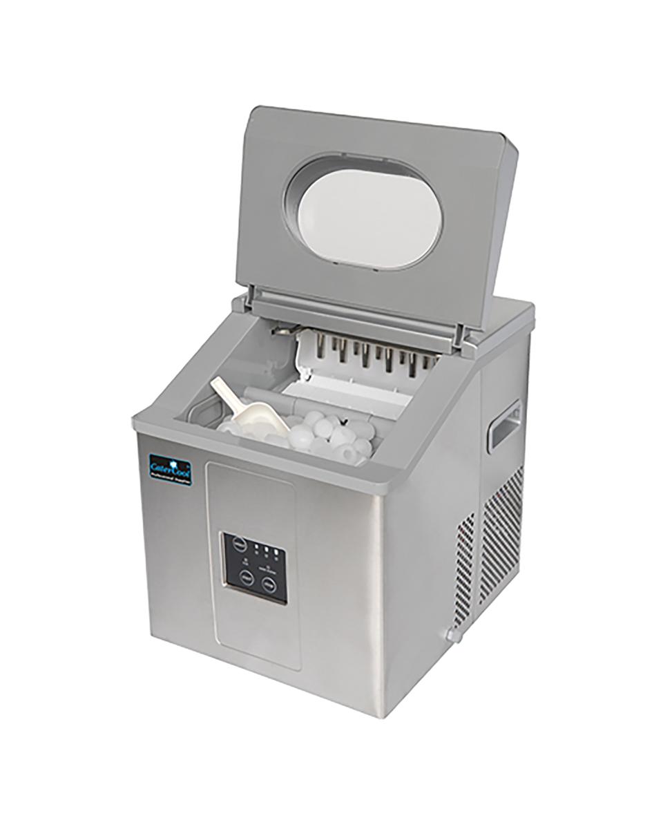 Ijsblokjesmachine - H 41.4 x 36 x 39.8 CM - 21.5 KG - 220 - 240 V - 110 W - Statische - R600A - CaterCool - 905610