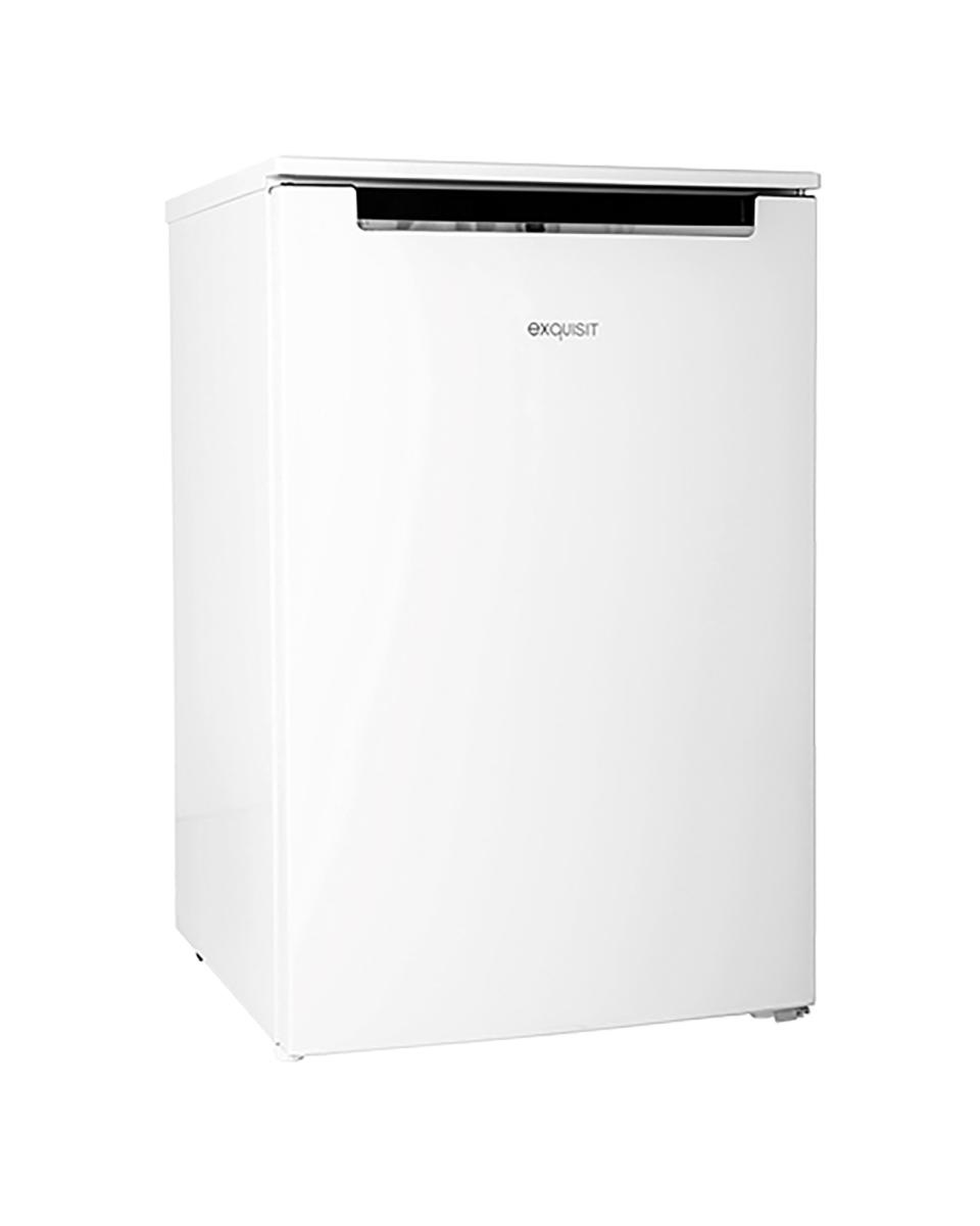 Koelkast - H 85 x 55 x 58 CM - 33 KG - 220 - 240 V - 100 W - Statische - R600A - Wit - 14 / 101 Liter - +0°C / +10°C - Exquisit - 905105