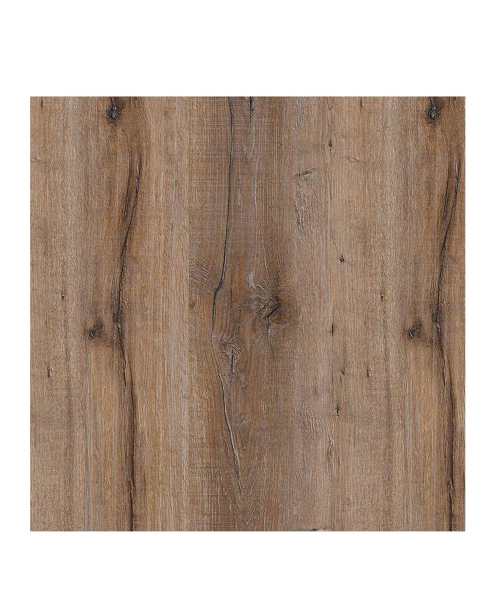 Tafelblad - 80 x 80 cm - Kasteel Eiken Donker - Vierkant - Promoline