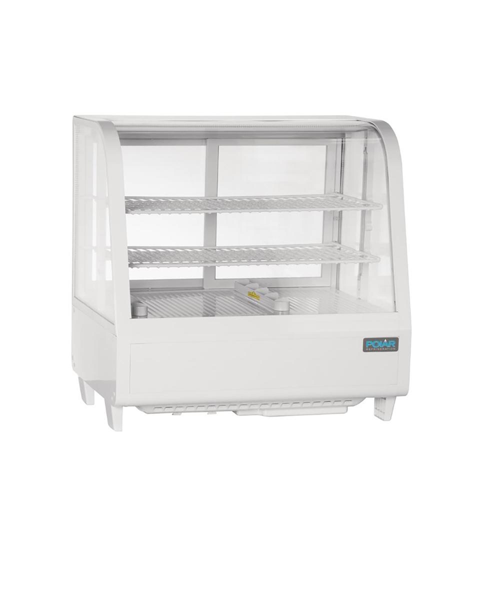 Koelvitrine - 100 Liter - Wit - H 67.5 x 68.2 x 45 CM - 230 V - Wit - Polar - CC666