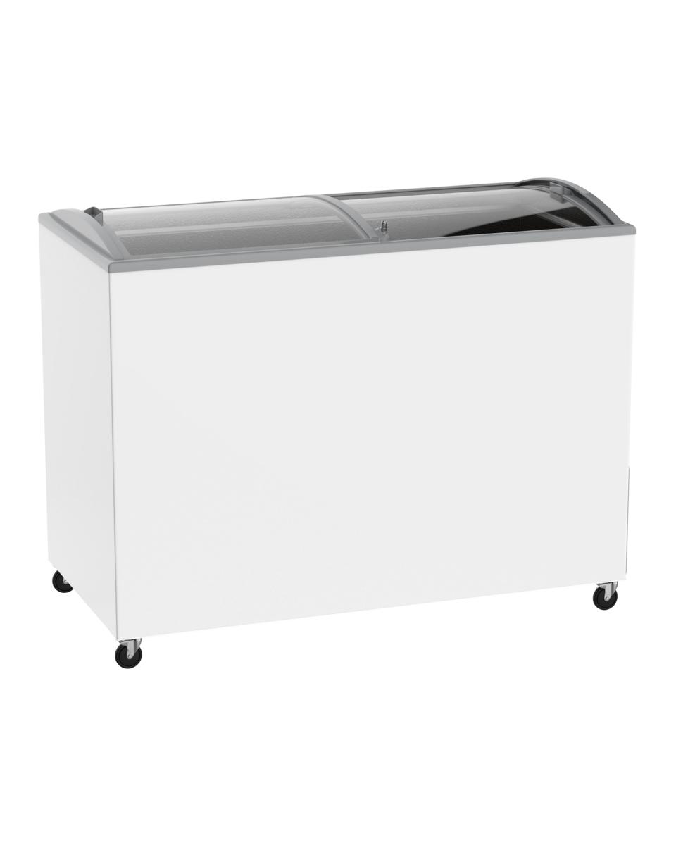 ijsconservator - ijsvitrine - 400 Liter - Schuifdeur - H 90.4 x 131.4 x 65.3 CM - Promoline