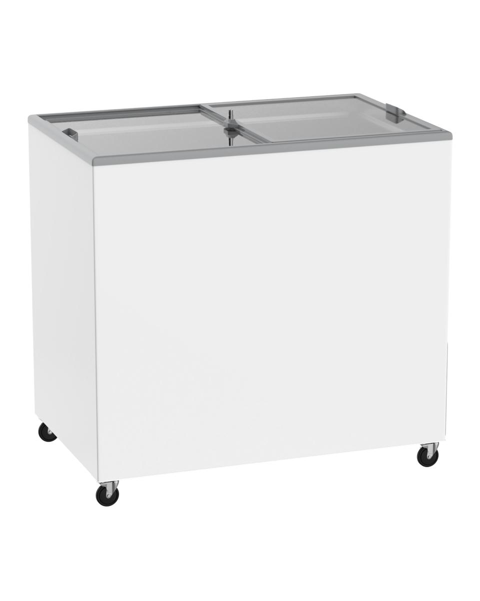 Ijsconservator - 300 Liter - Schuifdeur - H 90.4 x 103.9 x 65.3 CM - Promoline