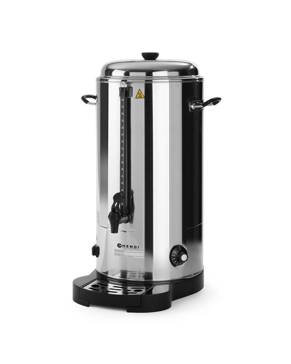 Warme dranken ketel - 18 liter - Dubbelwandig - Hendi - 211502