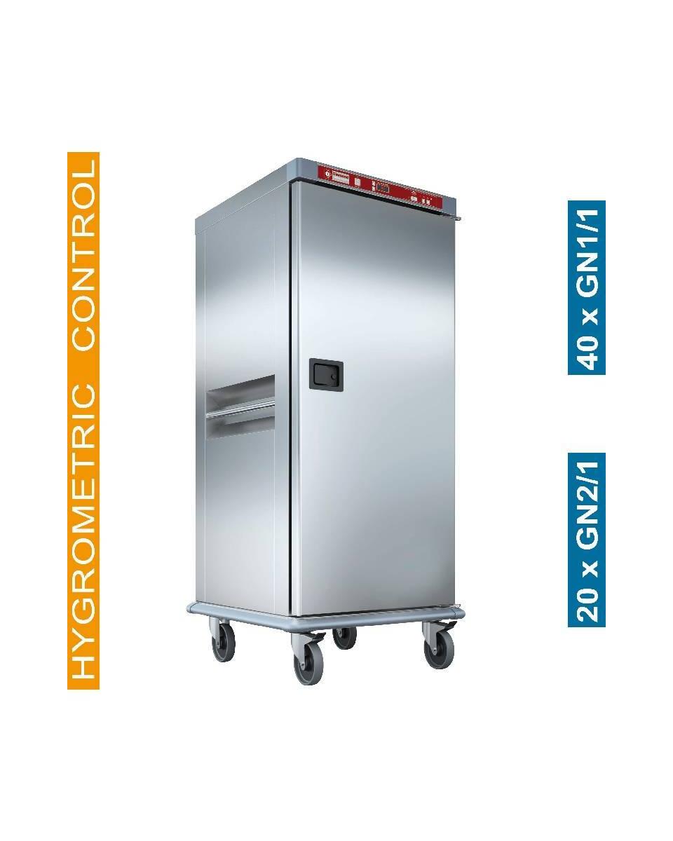 Maaltijdwagen - 20 x 2/1 GN - H 185.5 x 79 x 93.5 CM - Diamond - CTH20-EK