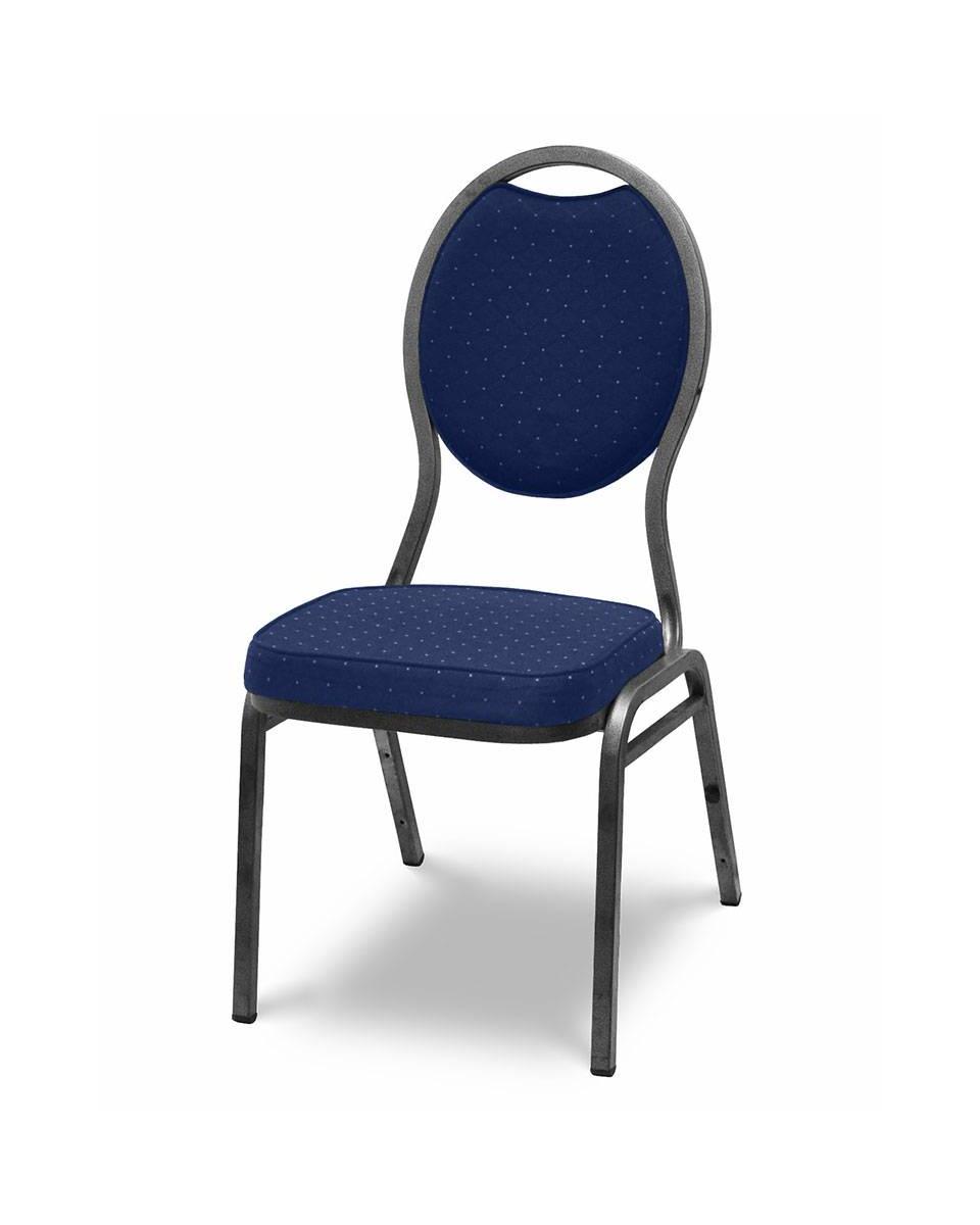 Stackchair / Stapelstoel - Havana Blauw - Hamerslag - Promoline