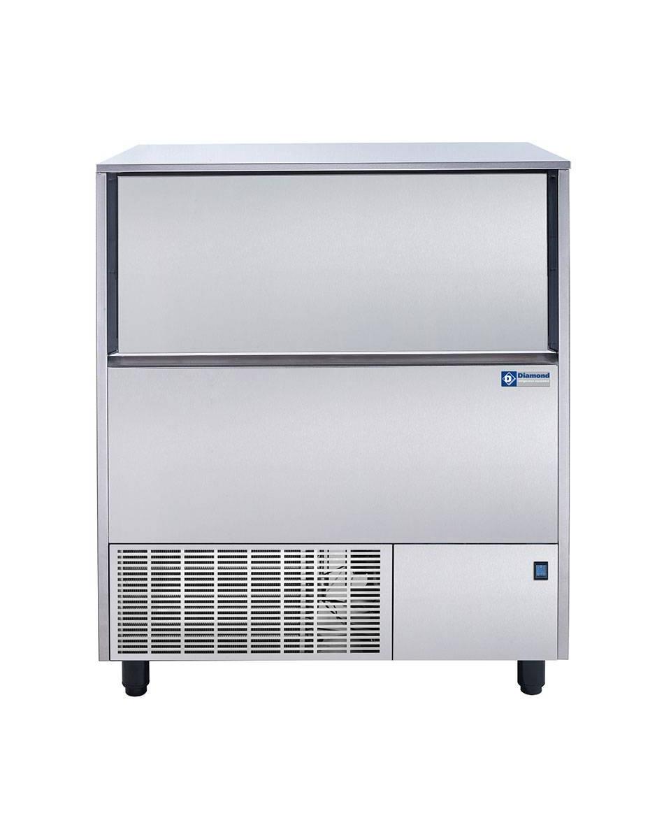 Ijsblokjesmachine - 122 KG / 24u - Holle ijsblokjes - Diamond - MXP-140A/N