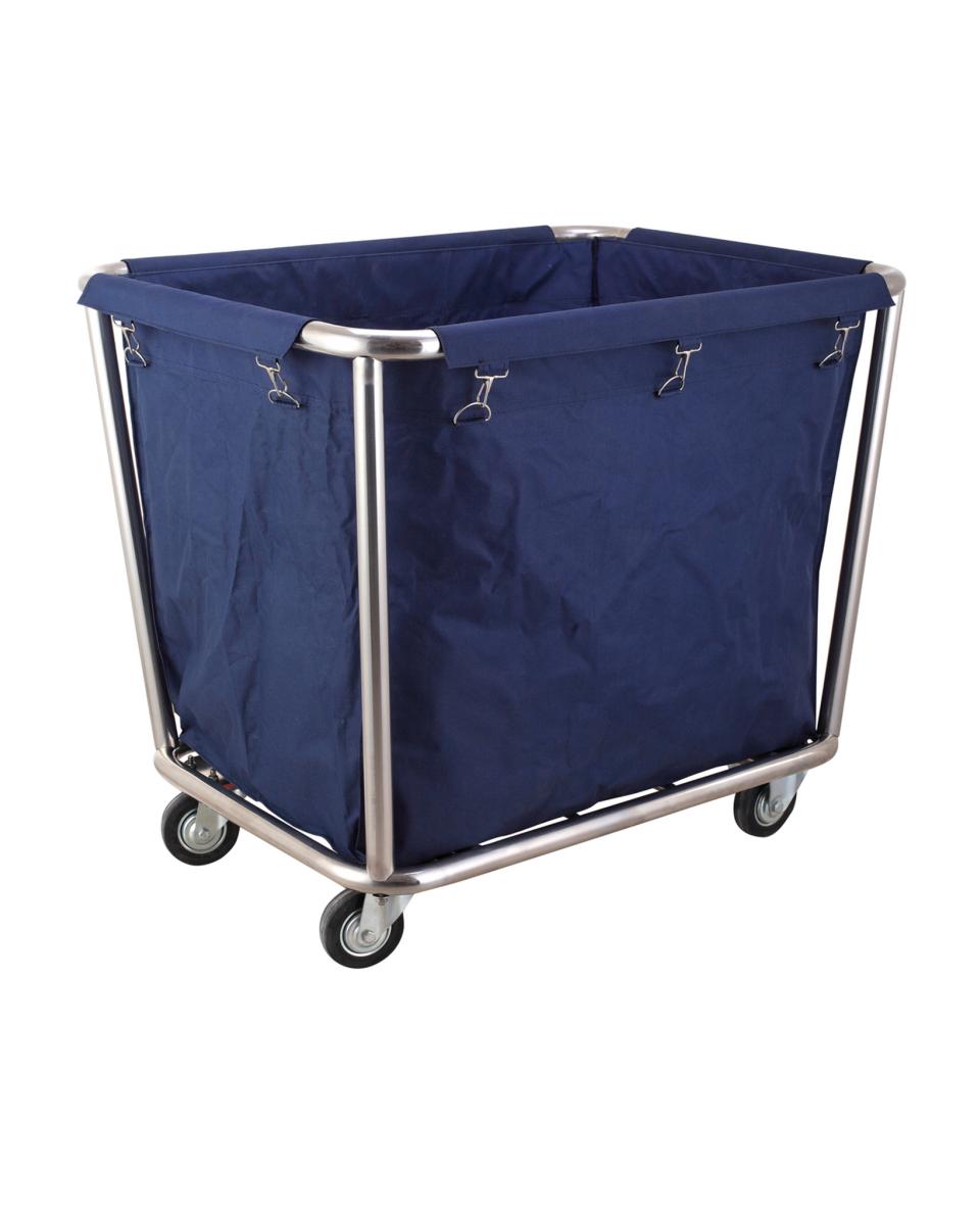 Wasgoed trolley - RVS - 900x650x850 mm - Hendi - 691083