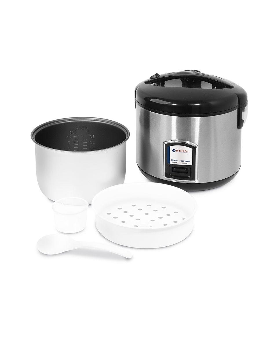Rijstkoker Met Stoomfunctie - 1.8 Liter - Hendi - 240410