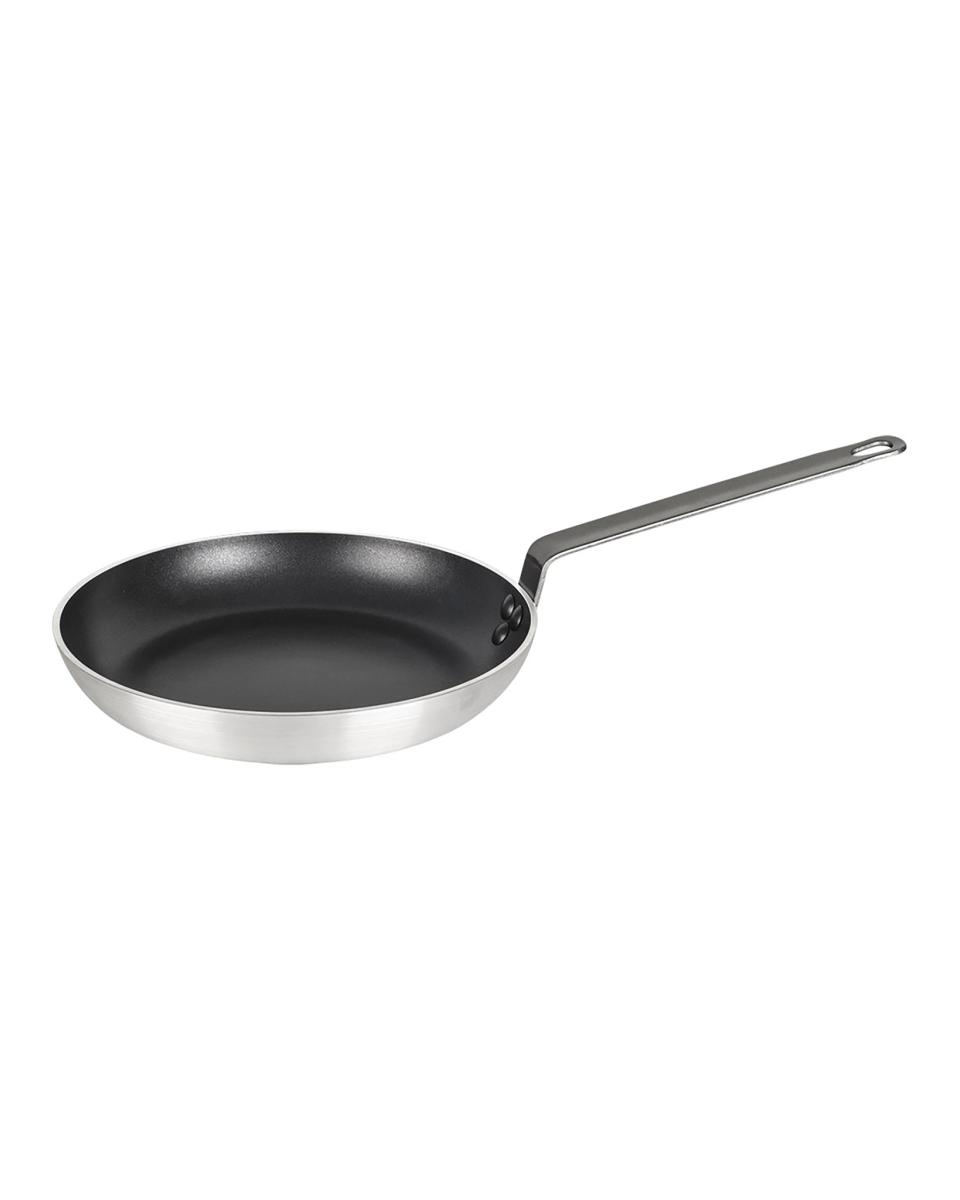 Koekenpan - Ø20 x H 3.5 CM - Aluminium - Platinum Teflon - Inductie - 0.8 Liter - Promoline