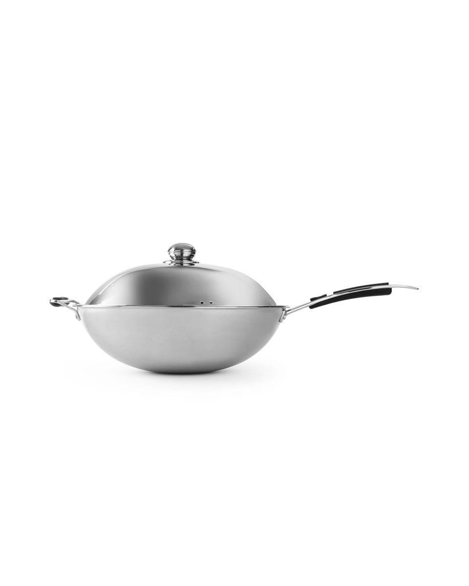 Wokpan - RVS - Ø36 cm - Hendi - 239773