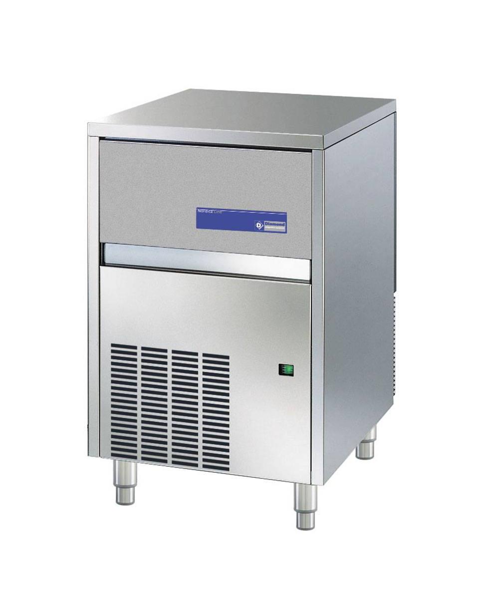 Ijsblokjesmachine - 35 KG / 24u - Volle ijsblokjes - Luchtgekoeld - Diamond - ICE35A-R2