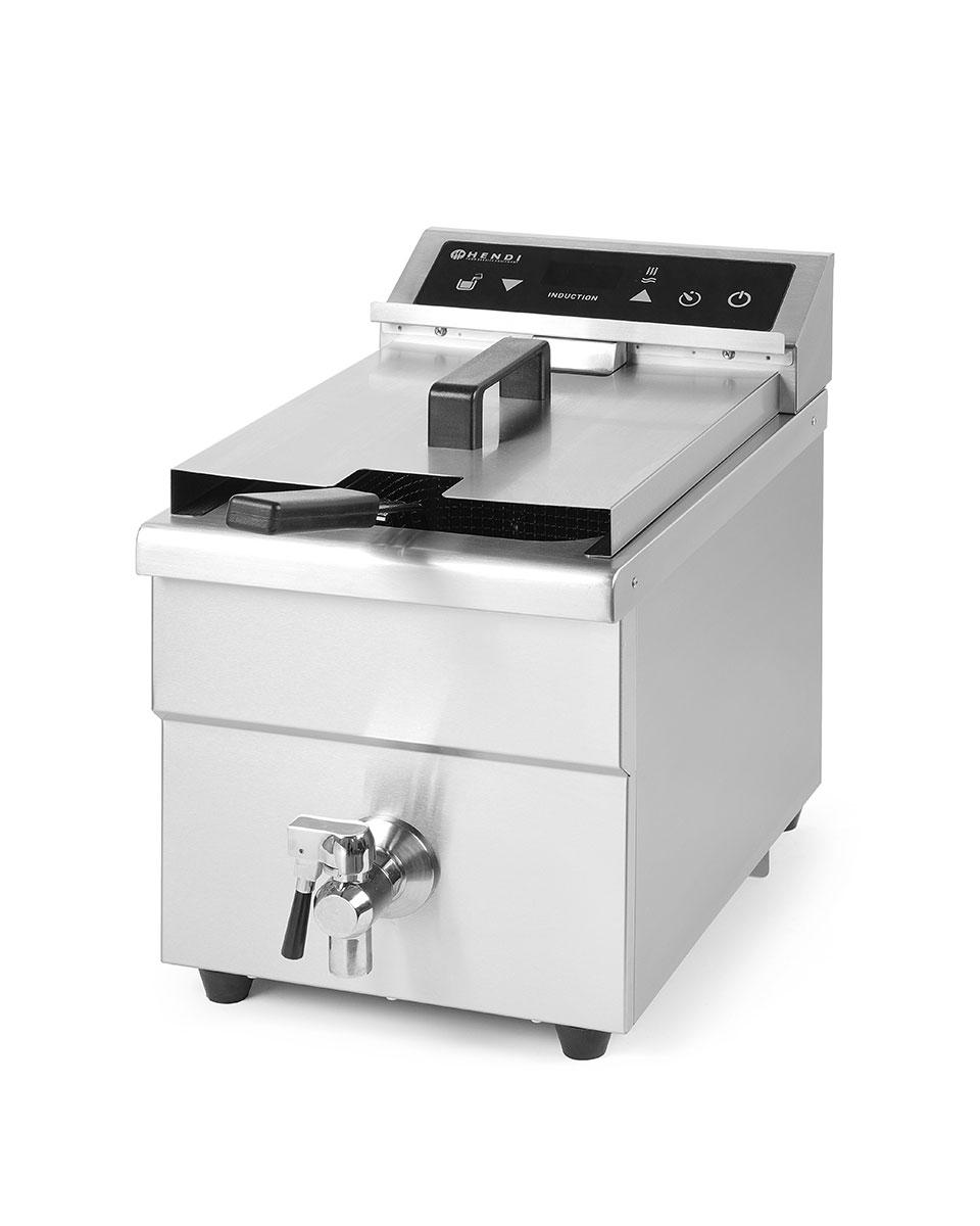 Inductie Friteuse - Kitchen Line - 8 Liter - Hendi - 215012