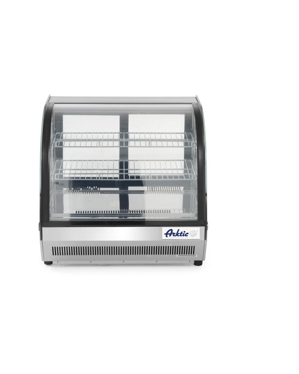 Gebaksvitrine 110L - RVS - H 67 X 55.7 X 70 CM - Hendi - 233207