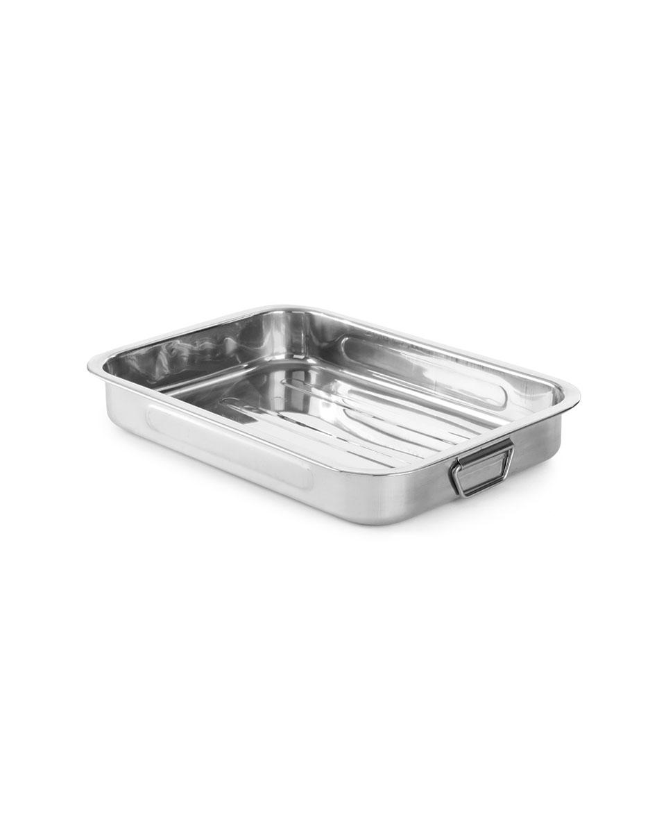 Braadslede - RVS - H 6 X 31 X 43 CM - Hendi - 508527