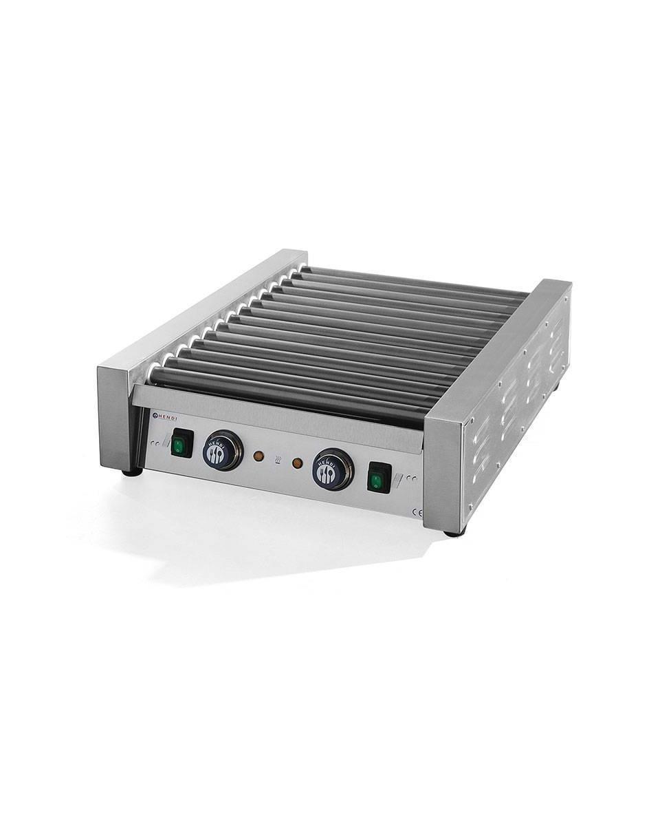 Worstenroller Grill - 11 rollers - Kitchen Line - Hendi - 268704