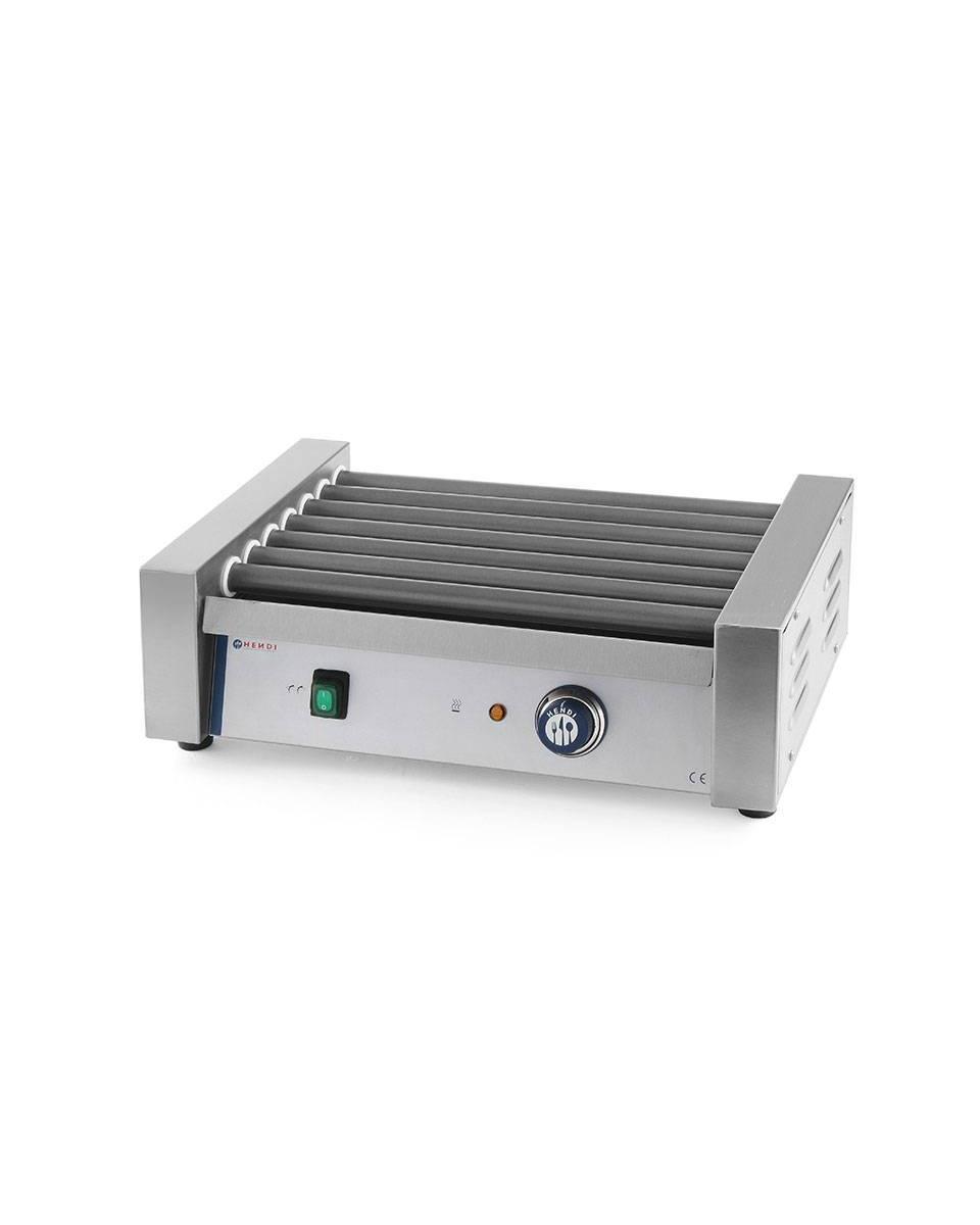 Worstenroller Grill - 7 rollers - Kitchen Line - Hendi - 268506