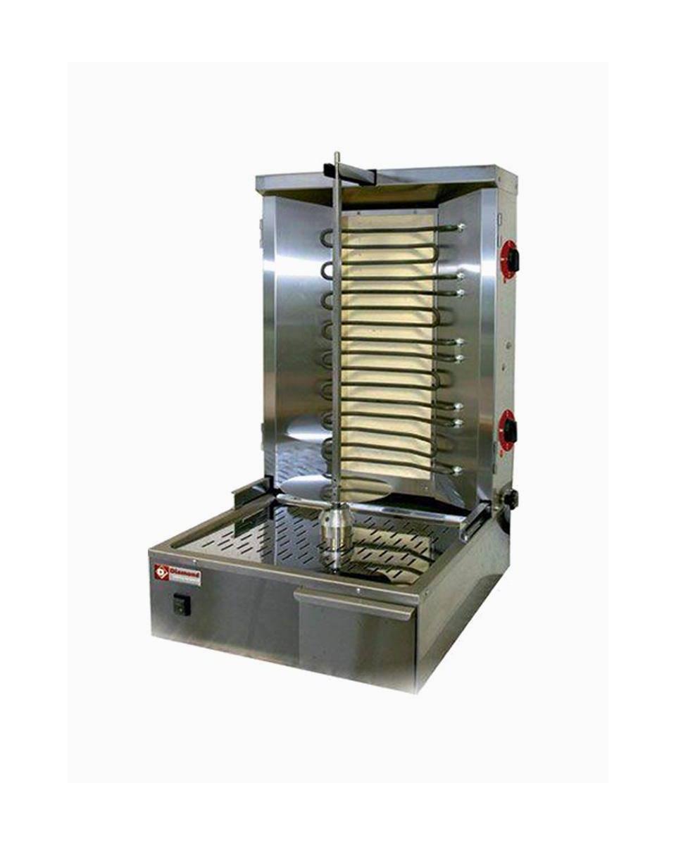 Gyros grill - Elektrisch - 35 KG - 5.8kW - Diamond - KEB-E60