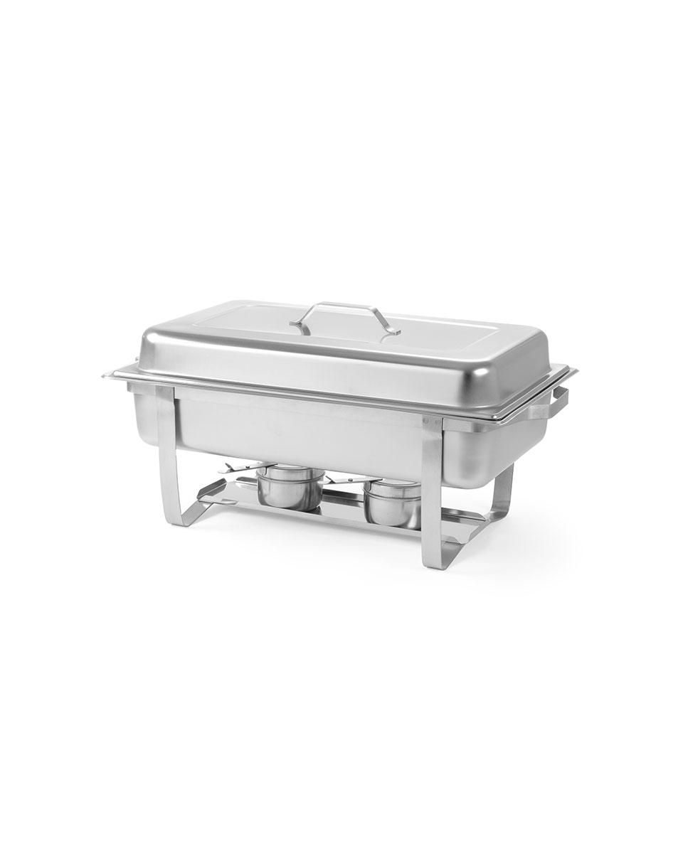 Chafing dish - 1/1 GN - Economic - 9 liter - RVS - Hendi - 475904