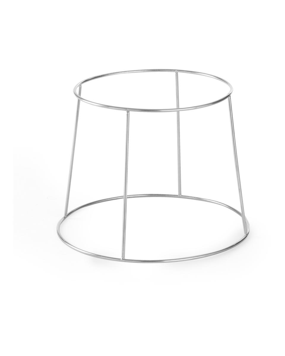 Zeevruchtenplateaustandaard - RVS 180 - H 19 X 25 CM - Hendi - 480502