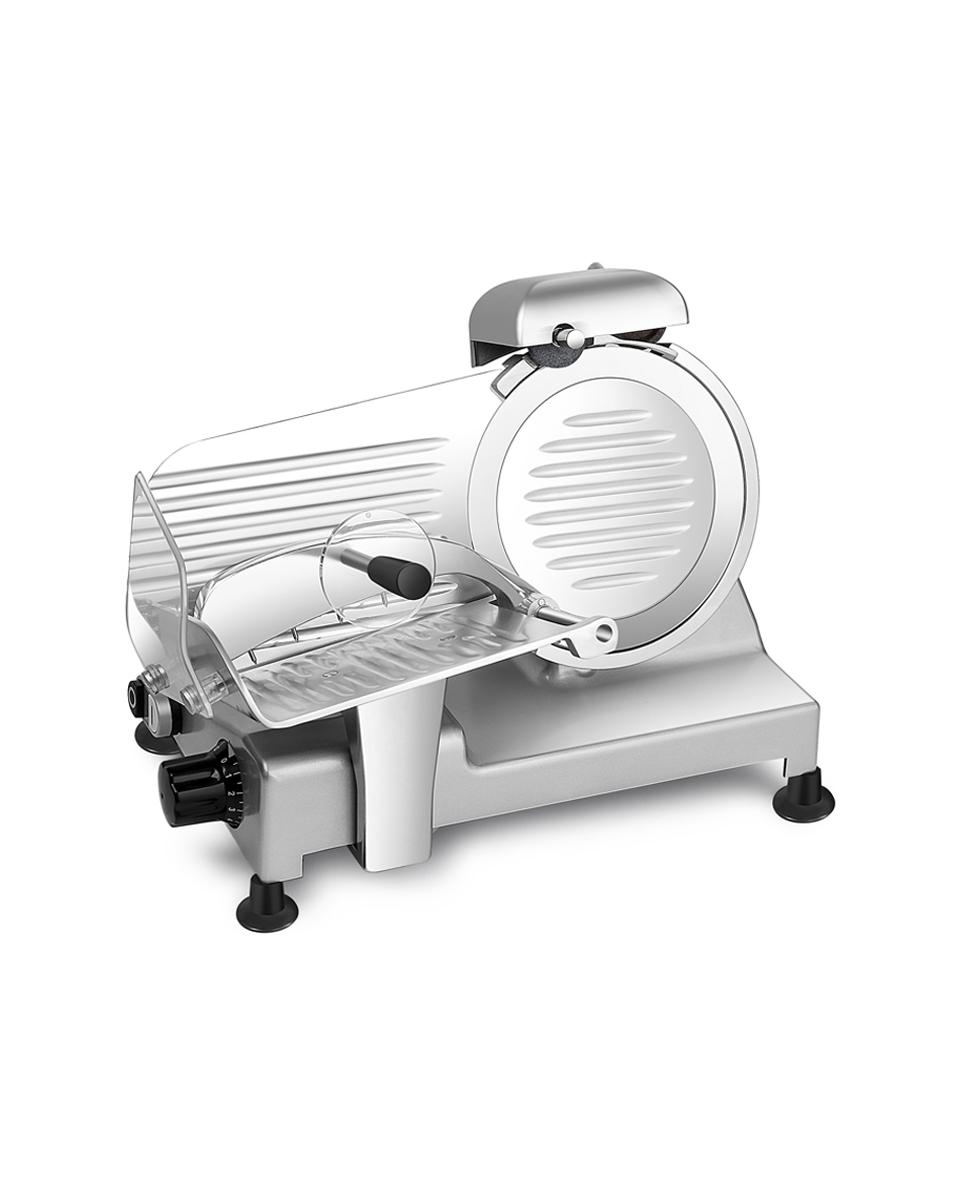 Vleessnijmachine - RVS - Ø19.5 CM mes - 150W - Promoline