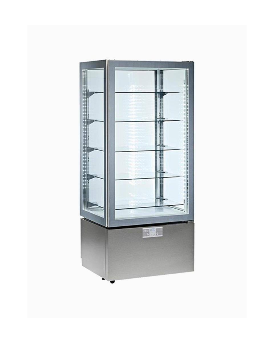 Koelvitrine - 490 Liter - 5 Niveaus - RVS - Diamond - MAX/50AV