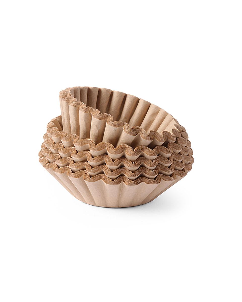 Koffiefilterpapier - 1000 stuks - Ø 25 cm - Hendi - 208656