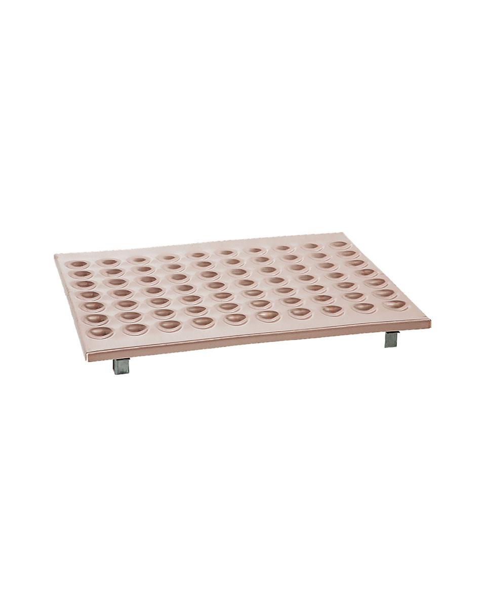Poffertjesplaat voor Green Fire Barbecues - 2/1 - Hendi - 149553